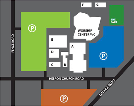 HBC Campus Map
