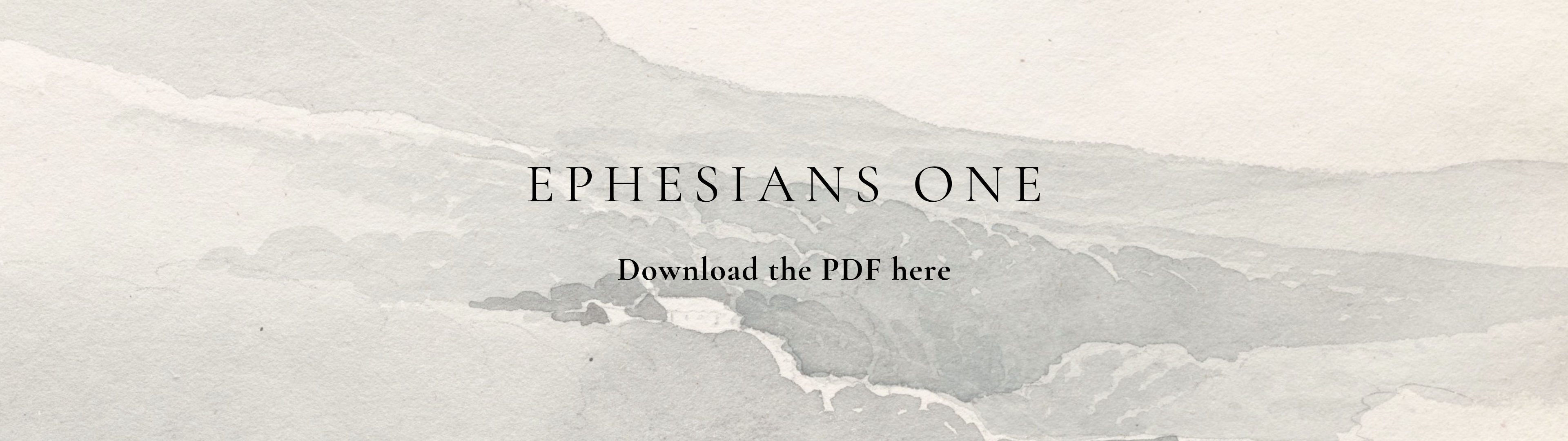 Ephesians web banner